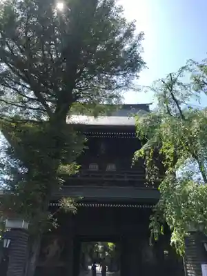 高安寺の山門・神門