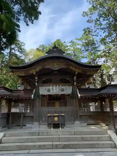 田村神社の本殿・本堂