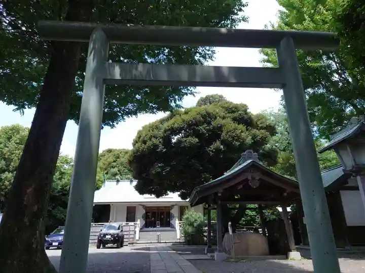 深澤神社の鳥居