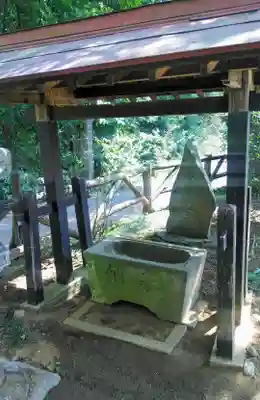 浅間神社の手水舎