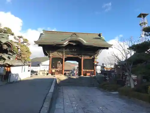 善光寺の山門