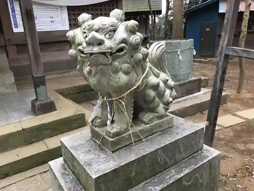 赤城神社の狛犬