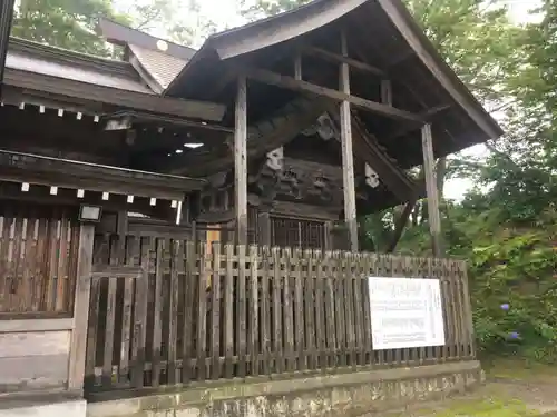 石都々古和気神社の本殿・本堂