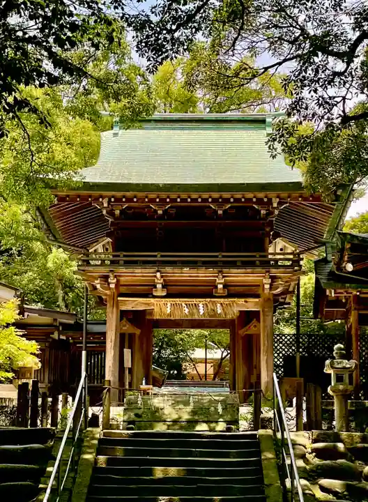 志賀海神社の山門・神門