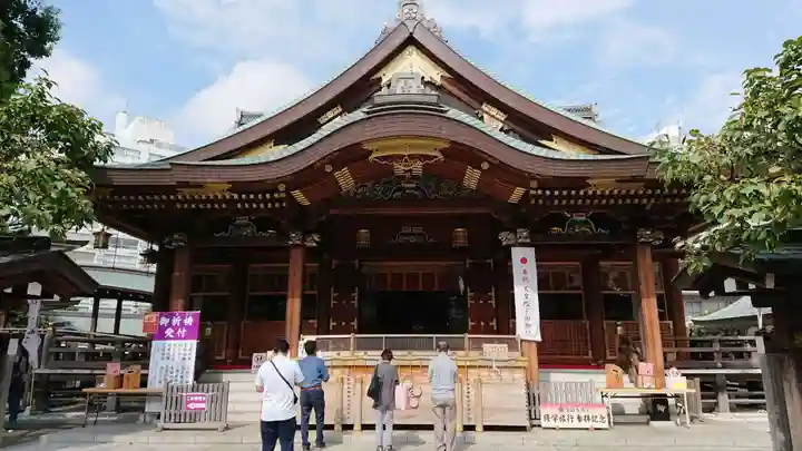 湯島天満宮の本殿・本堂