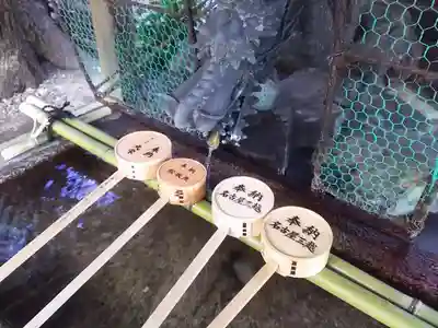 朝日神社の手水舎