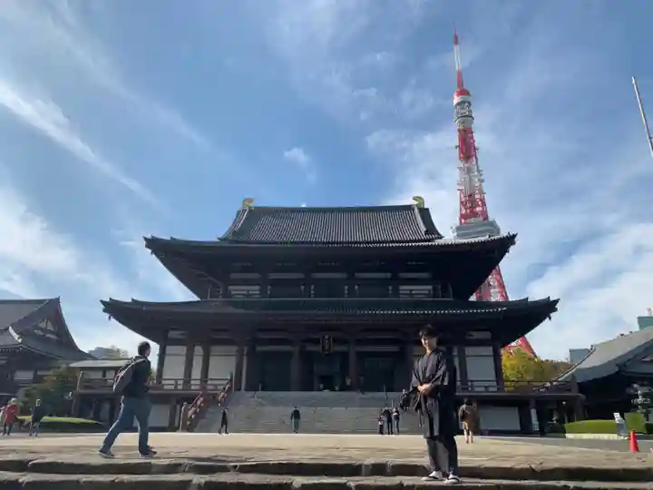 増上寺の本殿・本堂