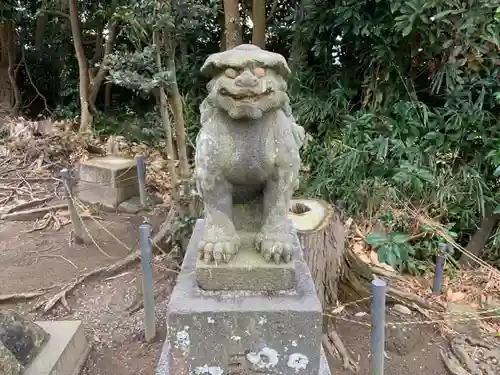 八幡神社の狛犬
