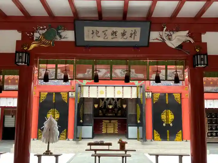 波上宮の本殿・本堂