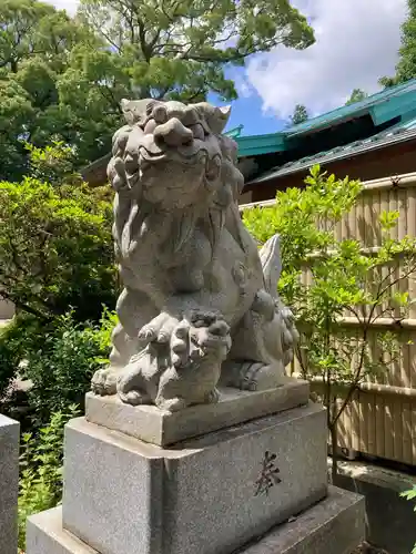 柴崎神社の狛犬