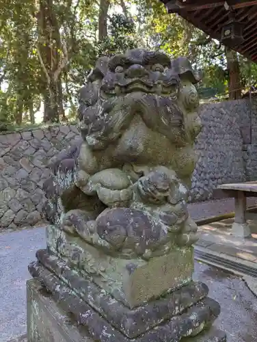 五所神社の狛犬