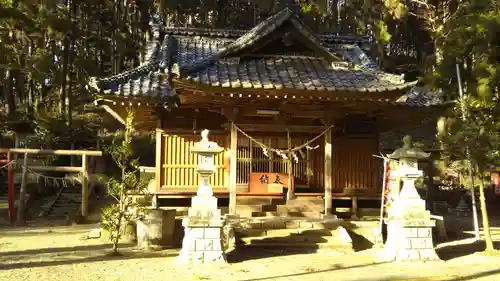 伊勢神社の本殿