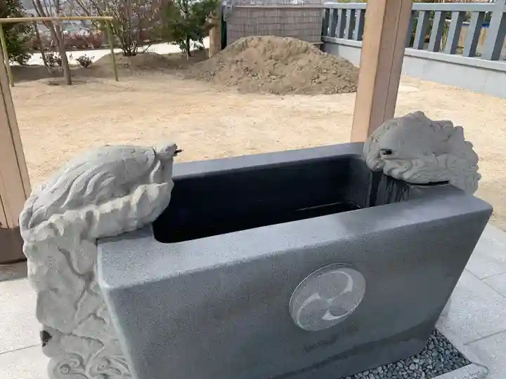 栗橋八坂神社の手水舎