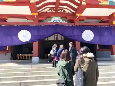 日枝神社の本殿・本堂
