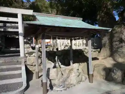 五ケ所神社の手水舎