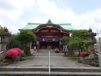 千住神社の本殿・本堂