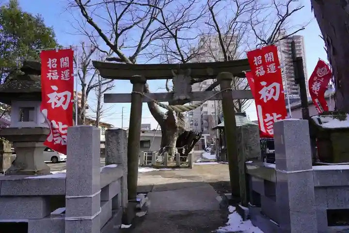 阿邪訶根神社の鳥居