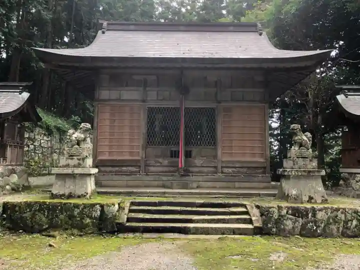 二村神社の本殿・本堂