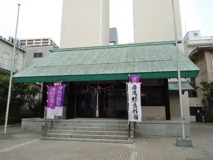 城岡神社の本殿・本堂