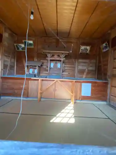 白山神社の本殿・本堂