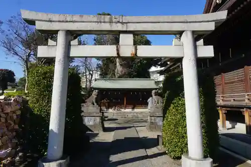 赤羽八幡神社の鳥居