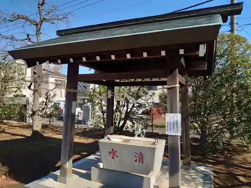 天照皇大神の手水舎