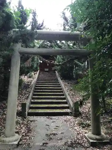 大六天神社の鳥居