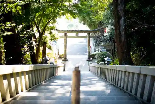 川勾神社の鳥居