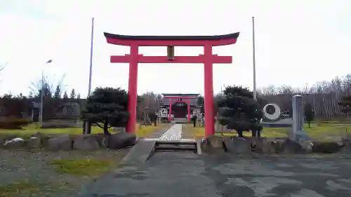 千代ヶ岡神社の鳥居