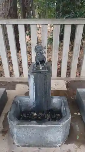 南荻窪天祖神社の手水舎