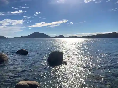 白石龍神社の自然