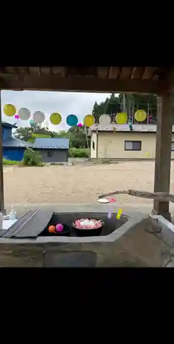 鹿島台神社の手水舎