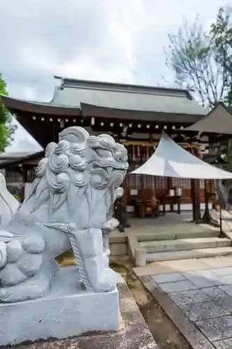 仲村神社の狛犬