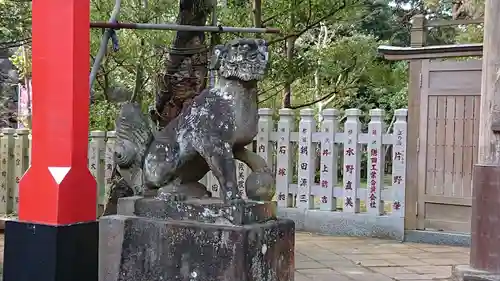 江島神社の狛犬