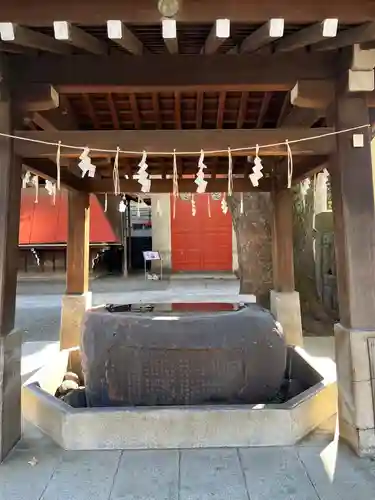 麻布氷川神社の手水舎