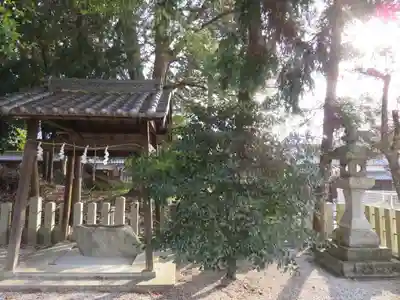 久米御縣神社の手水舎