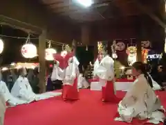 挙母神社の神楽