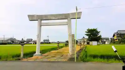 熱田社(新屋敷熱田社)の鳥居