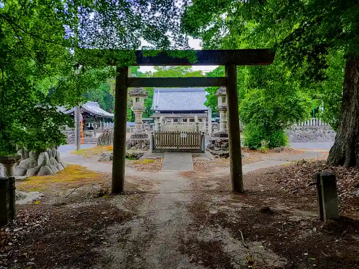 川島神社(宮田町)の鳥居