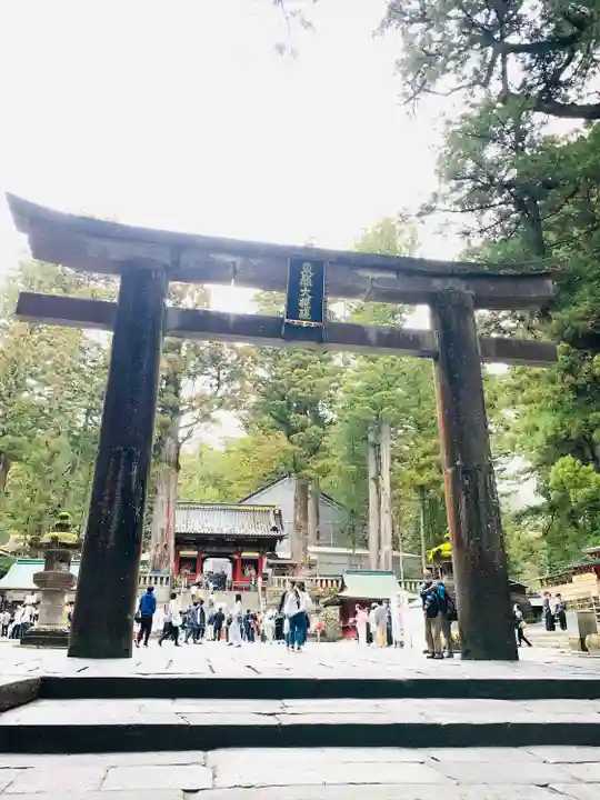 日光東照宮の鳥居