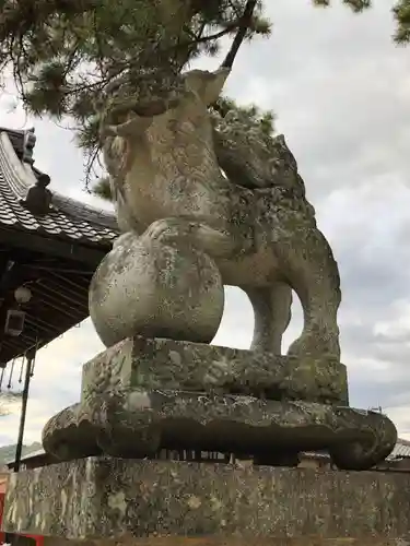 素盞嗚神社の狛犬