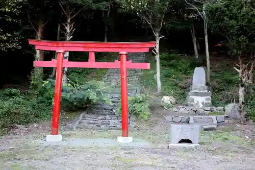 最上稲荷山神社の鳥居