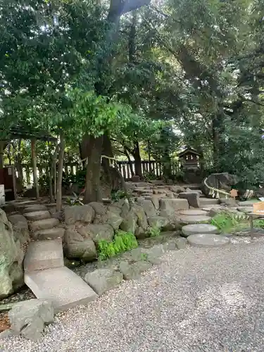 川越氷川神社の庭園