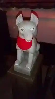 摩利支天 徳大寺の狛犬