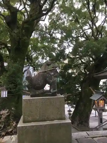 北岡神社の狛犬