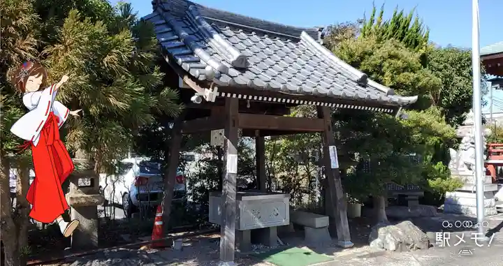 上千葉香取神社の手水舎