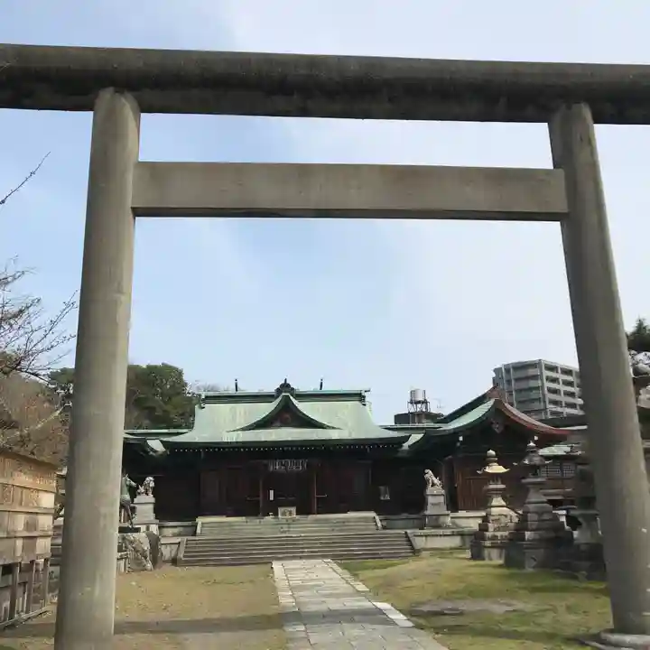 濃飛護國神社の鳥居