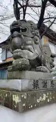 冨士御室浅間神社の狛犬