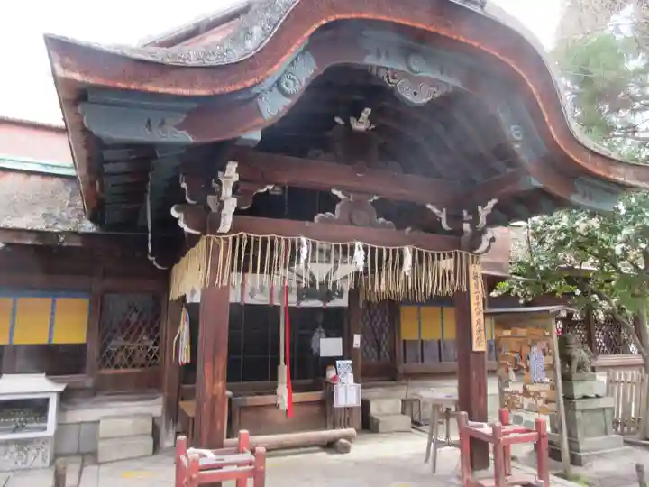 下御霊神社の本殿・本堂