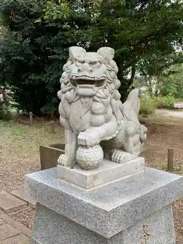 六通神社の狛犬
